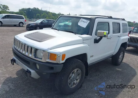 2008 Hummer H3 Suv из США, поврежденный, VIN 5GTEN13E688202822